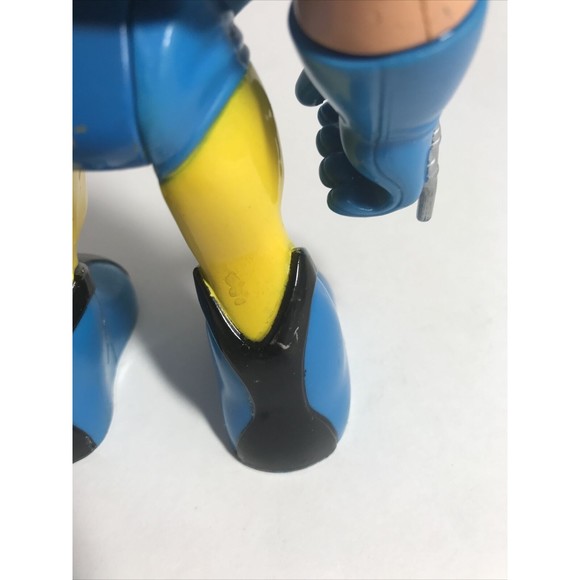 Wolverine Rescue Heroes 6" Action Figure Blue Vest 2003 Playwell Toy Biz Rare - Picture 5 of 6